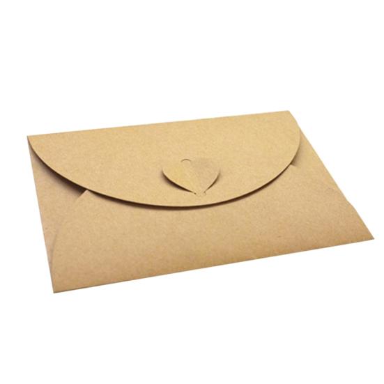 10Pcs Recycled Kraft DIY Paper Letter Envelopes Scrapbooking Greeting Card Gift