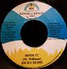 7inch Record RICKY RUDIE  Rinse It NONE Kings of Kings 2001 Jamaica Reggae Ska  Dub Used