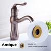 Plastic Sink Basin Faucet Brass Insert Chrome Ring Bathroom Hole Cap Overflow Cover