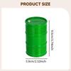 Mini Oil Drum 5.9cmx9.5cm Realistic Simulated Fuel Barrel Container for 1/8, 1/10, 1/12 RC Car