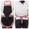 Fashion Bowknot Apron Adjustable Kitchen Cooking Aprons Women's Cake Apron with Pockets Halloween Mother's Day Gifts
