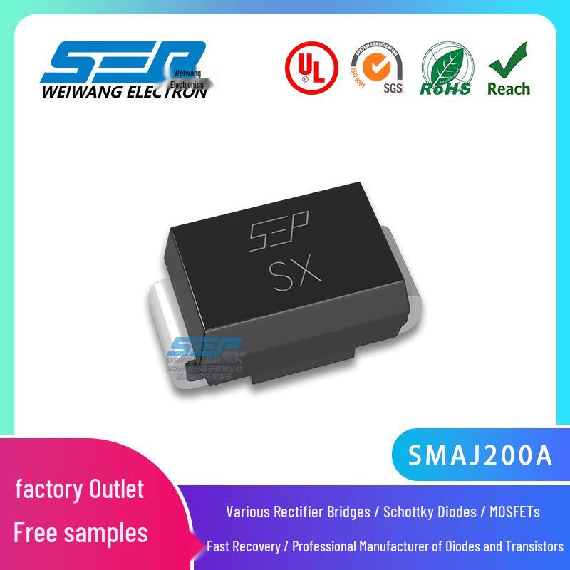 

SEP SMAJ200A SMA TVS Transient Voltage Suppressor Diode
