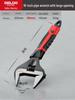 Delixi Universal Multifunctional Adjustable Wrench with Large Opening