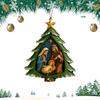 Nativity Christmas Tree Ornament