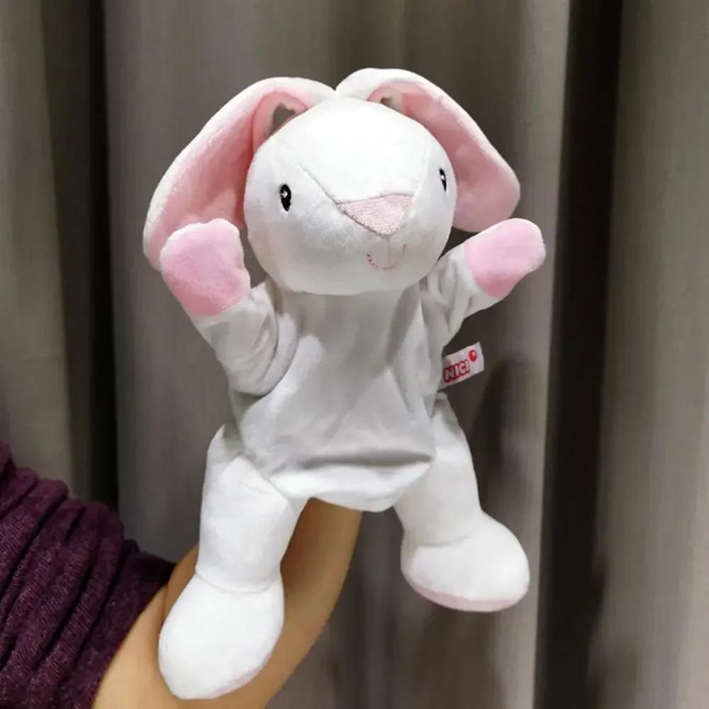 Props Rabbit Game Glove Cartoon Plush Toys Panda Kindergarten Story Props Children Puppets Animal Hand Puppet Plush Hand Doll