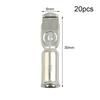 20pcs 50Amp Copper Terminals Connector For 50A FOR-Anderson Style Plugs-Contacts For 4-12square 6 B & S-Wire Cable Terminal