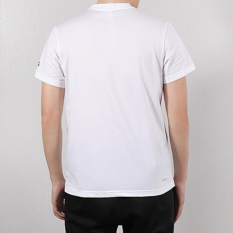 Adidas T-Mac Alley-Oop Bradley Memorial Short Sleeve T-Shirt Men Tops White DU6836