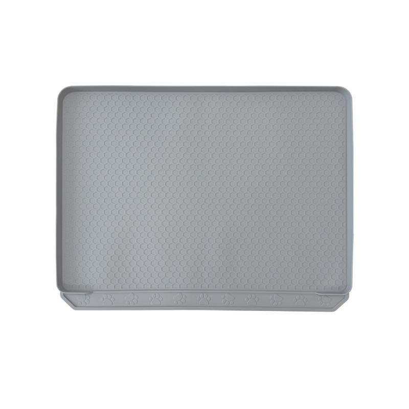 60cm Large Waterproof Silicone Cat Litter Mat Easy Clean Pet Floor Pad Helps Control Litter Scattering Non-Slip Mat for Cats