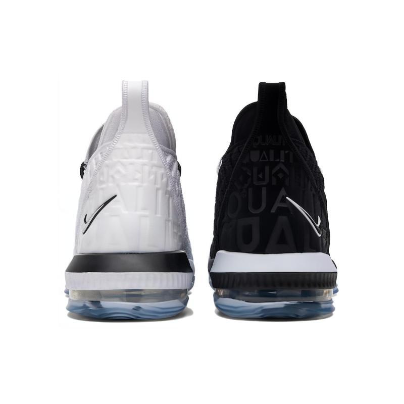 Nike LeBron 16 Ep 'Equality White Black' Sneakers BQ5970-100