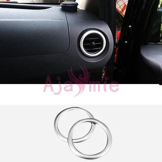 2014-2017 For Mercedes Benz Vito W447 Interior Cover Dashboard AC Outlet Trim Audio Handle Cup Holder Panel Chrome Accessories
