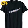 Antonov AN225 Mriya Cargo Plane TShirt Short Sleeve Casual 100 Cotton ONeck Summer Unisexs Tshirt Size S3XL