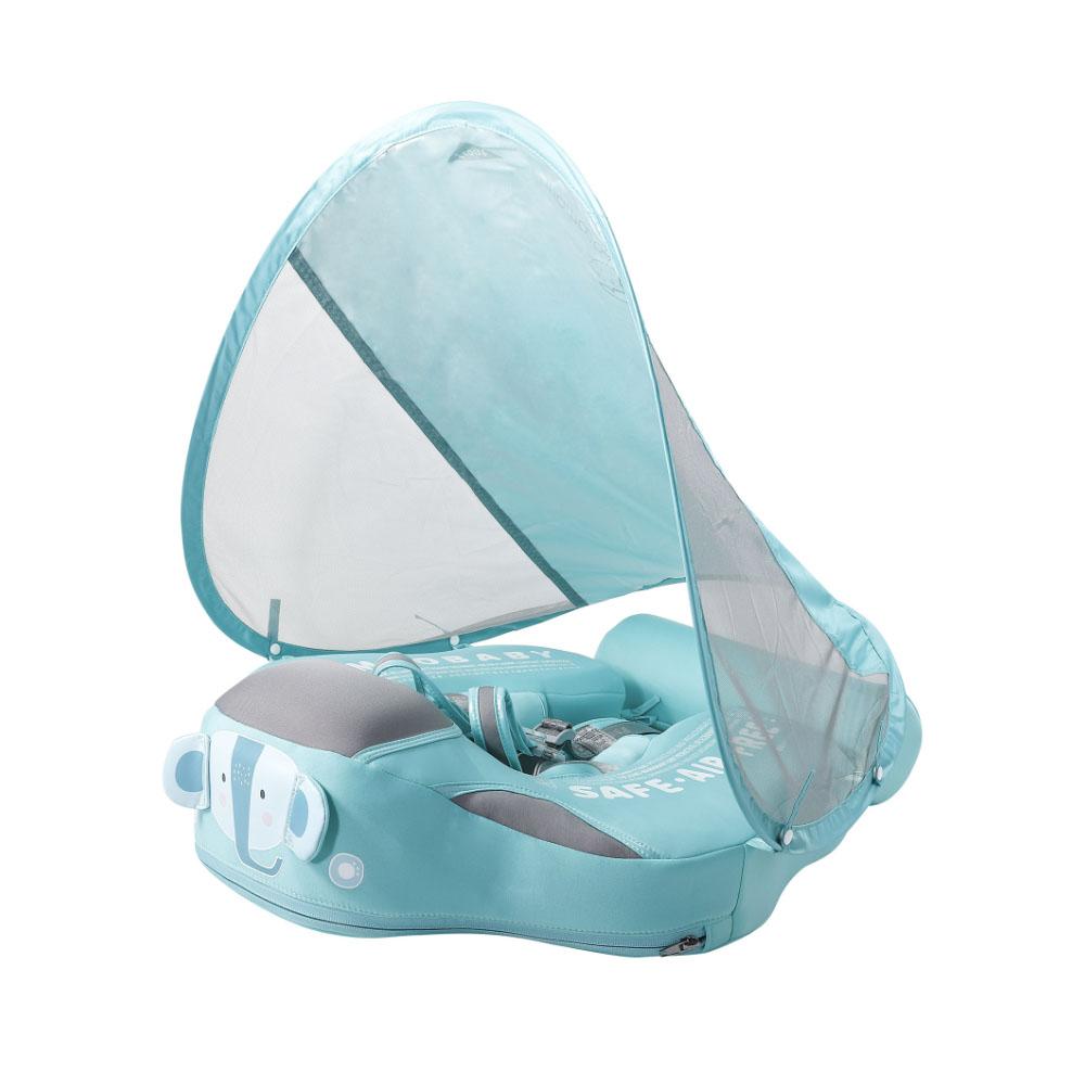 

Надувной круг для плавания для младенцев и малышей, плавающий круг со слоном и мультфильмом зелёный