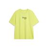 Li Ning T Shirt Unisex Yellow Firefly Green AHSU667-3