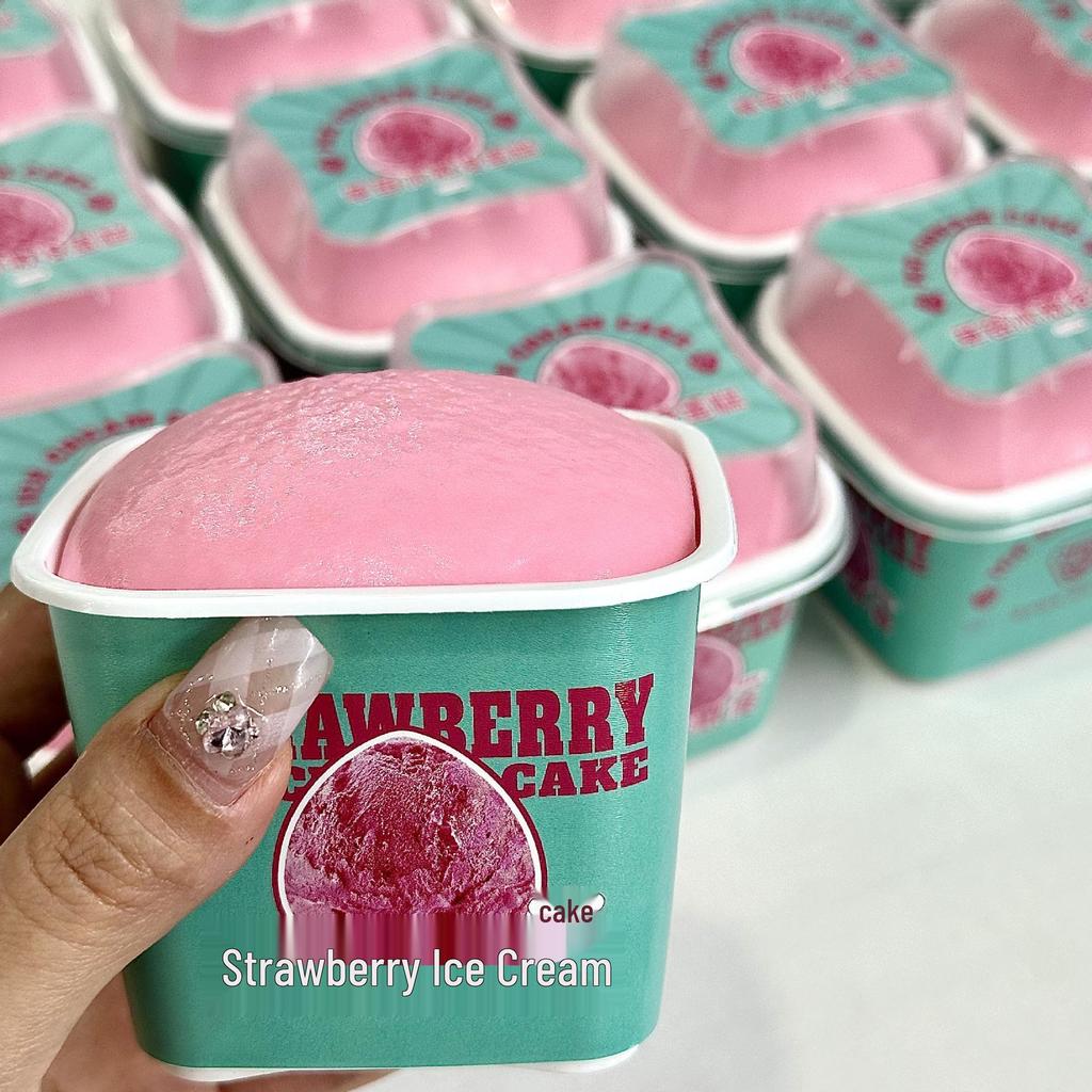 Xiaohongshu Soft Squishy Cake: Finger-Sucking, Rebound, Pinchable Stress Relief Toy