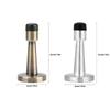 Moderner magnetischer Anti-Kollisions-Türstopper Halter aus gebürsteter Zinklegierung Langlebiger Türstopper Halter Büro