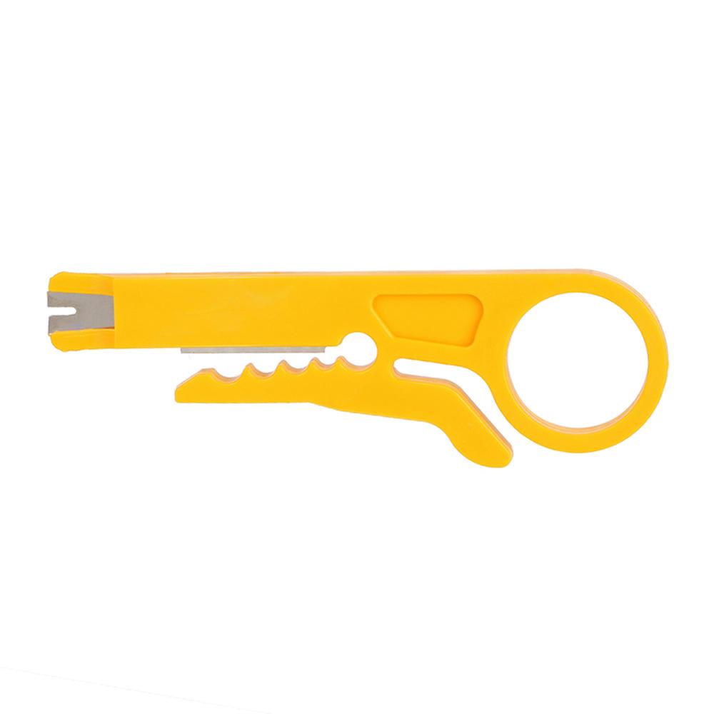 Cable Stripping Wire Cutter Pocket Multifunction Mini Portable Crimper Plier Wire Stripper Knife Crimping Tool