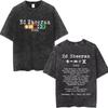 Washed Vintage Ed Sheeran Play Graphic Tshirt Men Women Hip Hop Fashion Pop Music T Shirts Mens Gothic Oversized Streetwear