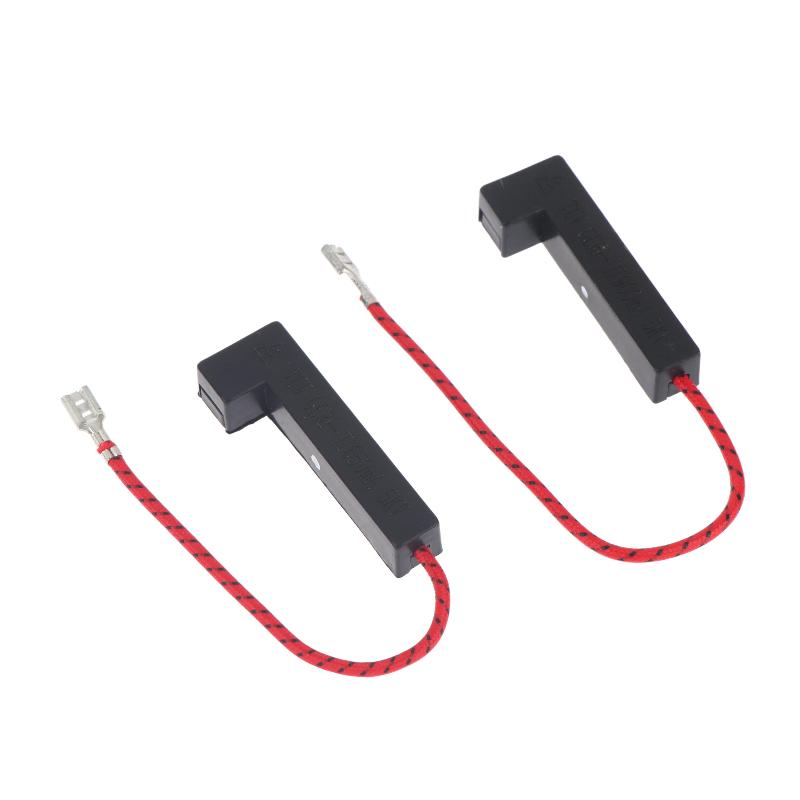 5Kv Microwave High Voltage Fuse 650Ma-900Ma Integrated Fuse Assembly With Wire For Microwave Oven Repair Replacement