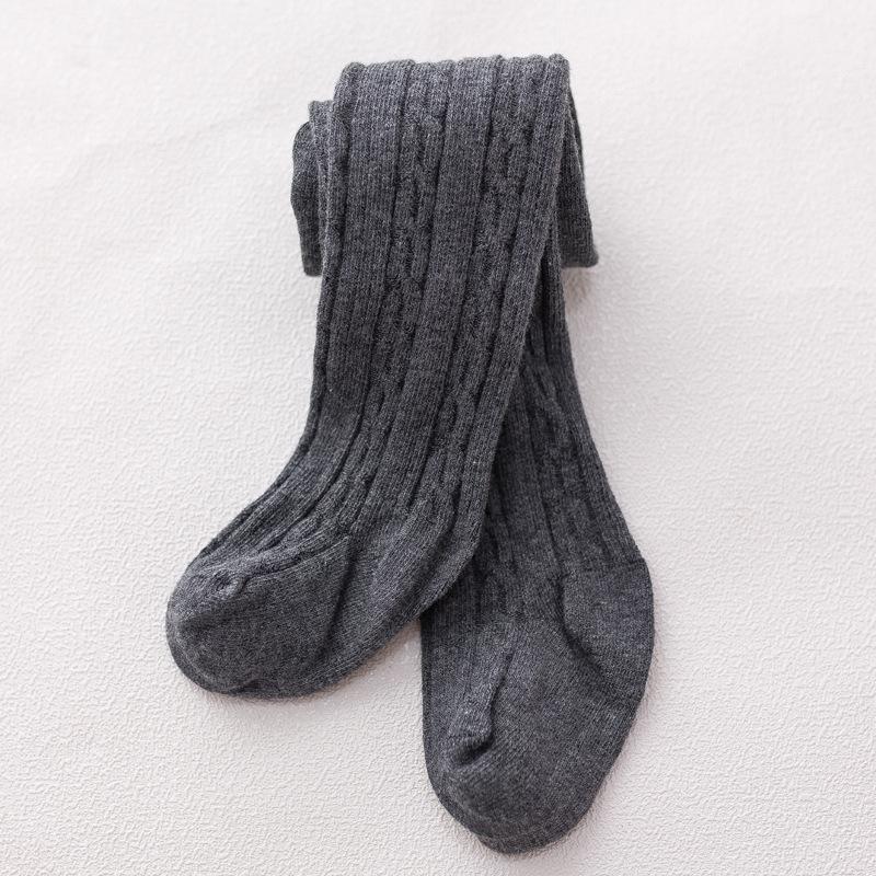 Cute Baby Girls Knit Tights Spring Autumn Winter Toddler Cotton Stocking Breathable Pantyhose For Boys Girls
