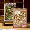 40 Sheets Per Pack Miniature Scene Stickers Dreamville 4.0 Series Cute Stacking Cottage Quiet Book Holiday Decoration