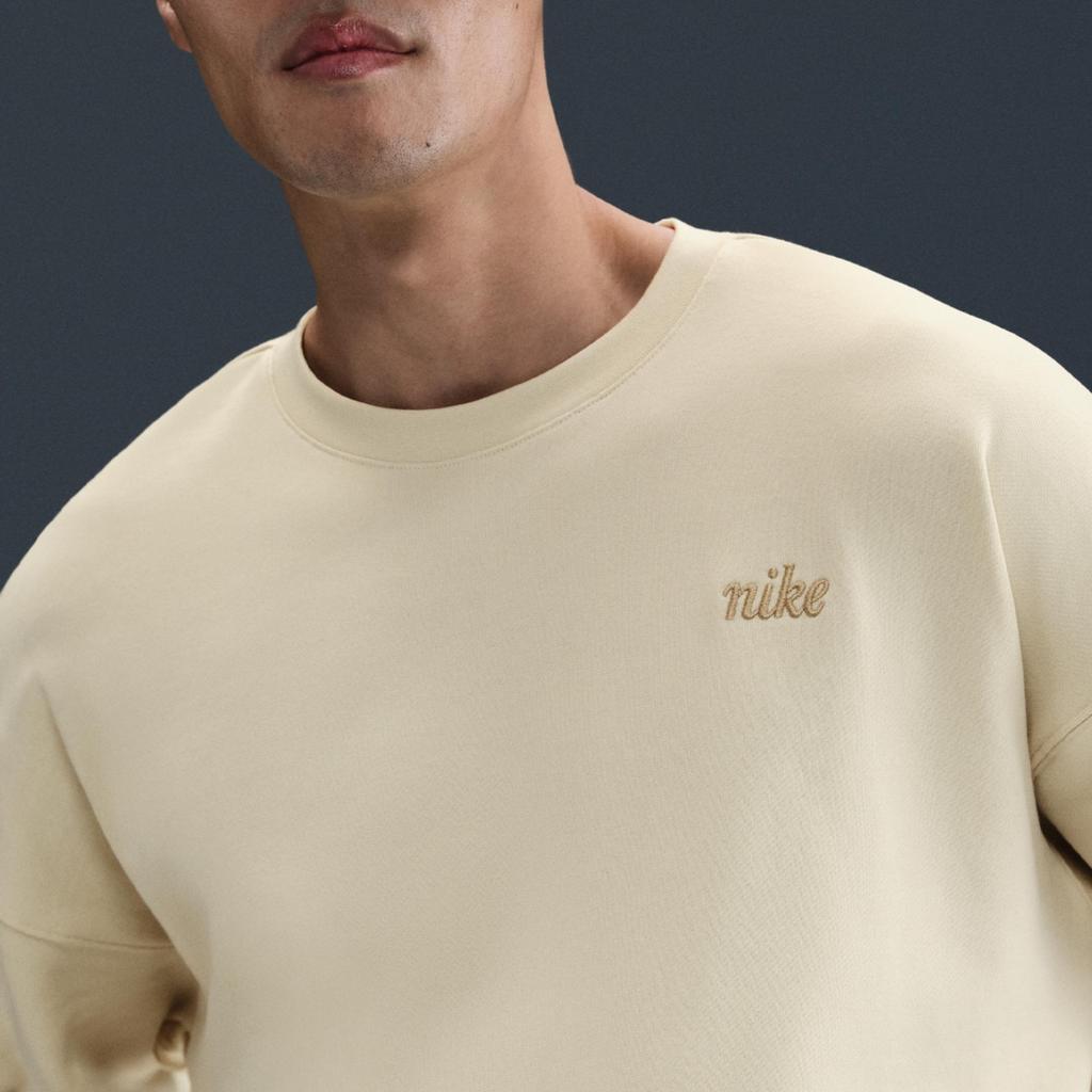 Nike Casual Breathable Soft Comfortable Loose Hoodie Men Hoodies Light-Khaki Parachute-Beige IB8360-229