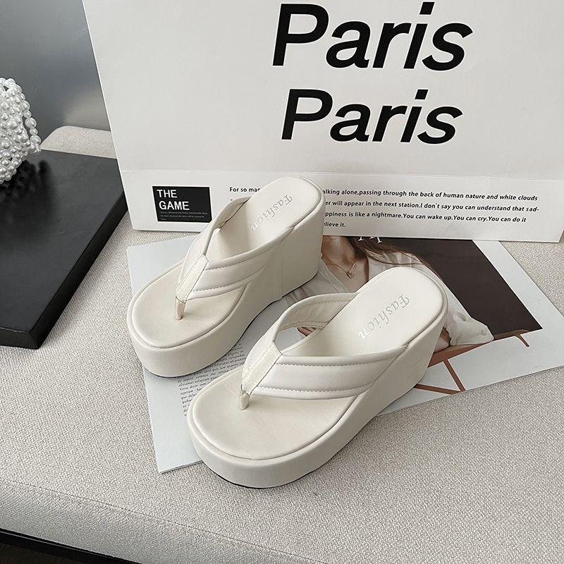 Stylish Summer Platform Wedge Sandals For Women With Thick Sole And Casual Design