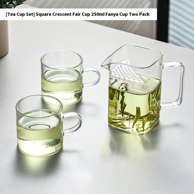 GIANXI Tea Cup Men's Water Cup Office Personal Teacup Home Glass Tea Water Separation Resistant To High Temperature