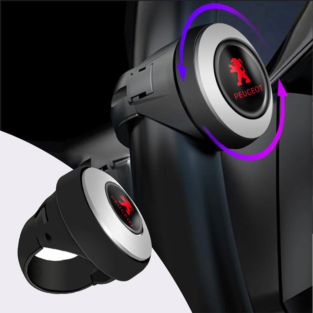 Car Steering Wheel Booster Power Ball Effortless Turning Spinner Handle Holder For Peugeot 206 207 208 307 308 408 107 2008 3008