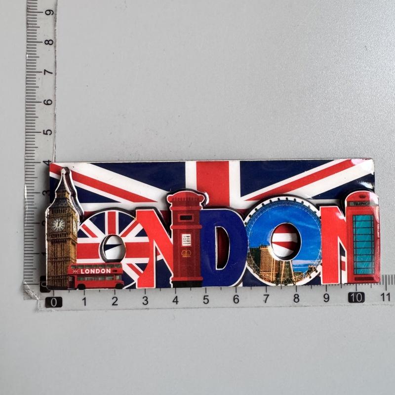 Anglia Autocolante Magnetice de Frigider Magneți de Frigider Britanici Regatul Unit Autobuz Londonez Big Ben Manchester Oxford Colecție Urs Cadou