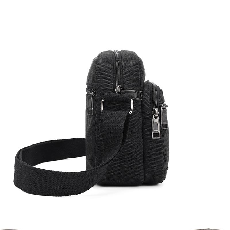 Fashion Canvas Single Shoulder Bag Unisex Travel Crossbody Bag Outdoor Casual Satchel Vintage Messenger Bags