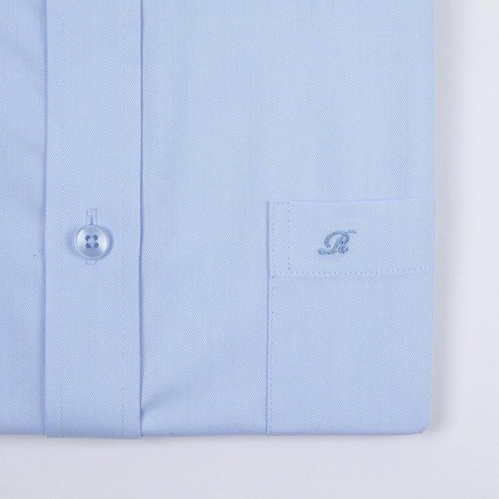 RENOMA Regular Fit Cotton Polyester Blend Twill Solid Long Sleeve Shirt  Rzrsg0 004bu 