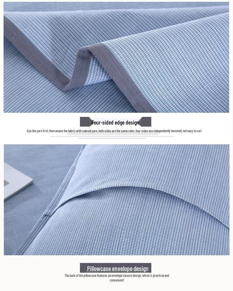 2025 Thick Gauze 3-Piece Bed Set: Extra Thick, Pure Cotton Old Coarse Cloth Cool Mat