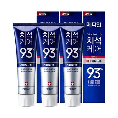 Median Tartar Care Original Toothpaste 120g, 3 Units Korean Toothpaste