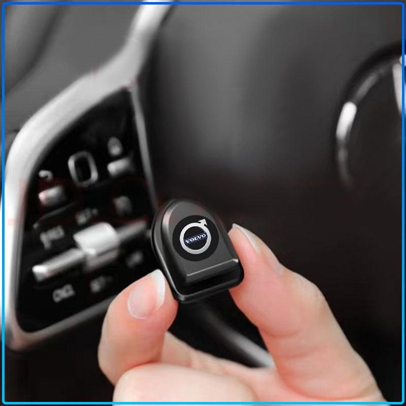 Mini Car Hook Organizer Storage USB Cable Key Storage Self Adhesive Wall Hook For Volvo Rdesign XC90 S60 XC60 V70 S80 S40 V50 V40 V60 C30 S70