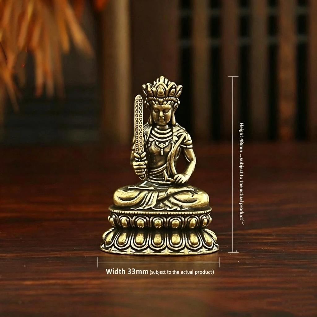 1Pcs New Brass Eight Guardian Statues, Zodiac Birth Figurines For Home And Desktop Decoration, Pocket-Sized