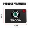 Car Sticker Car Dashboard Non Slip Phone Mats Anti-slip Silicone Pads Accessories For Skoda Octavia A5 A7 Fabia Kamiq Vrs Superb   NL6