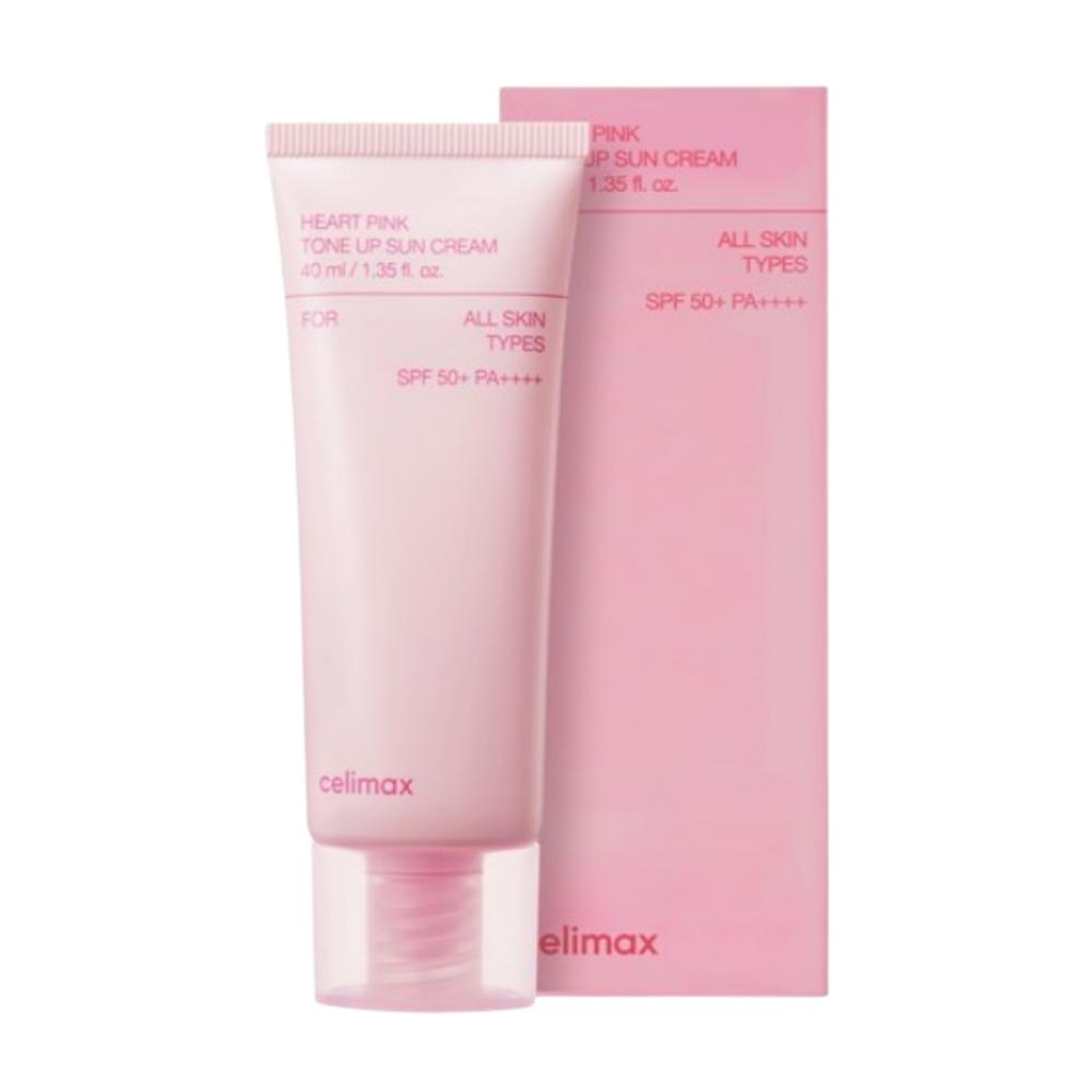 CELIMAX Crème Solaire Teintée Rose Cœur SPF50+ PA++++ 40ml