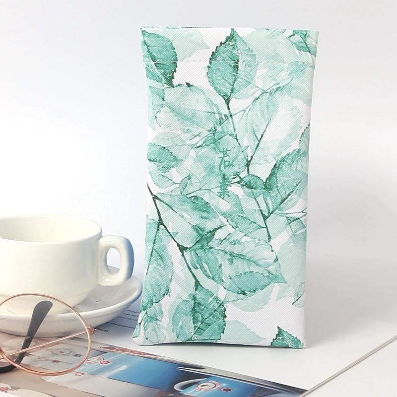 1PC Floral Print Anti Pressure Storage Bag Eyewear Protector Oil Painting Portable Glasses Case Box Storage Bag Sunglasses Box