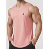 Men'S Vest, Casual with 3D Printed White Leisure Pattern, Ideal for Summer Outdoor Leisure Sports And Seaside Vacations