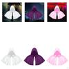 Adult Halloween Cape Hat Short Cloak Cosplay Costume