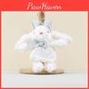 Eared Big Rabbit Stuffed Animal Keychain Plush Toy For Childrens Gift Idea