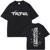 2026 Singer Tate Mcrae T8 Magliette Musicali Unisex Donna Vintage T-shirt Estiva Cotone Manica Corta Top per Fan Regalo