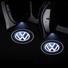 2Pcs Car Door Emblem Light LED Welcome Lamp Wireless Laser Projector For Volkswagen Golf-5 6 7 MK6 Jetta Lavida Polo Tiguan Passat B5 B6 B7
