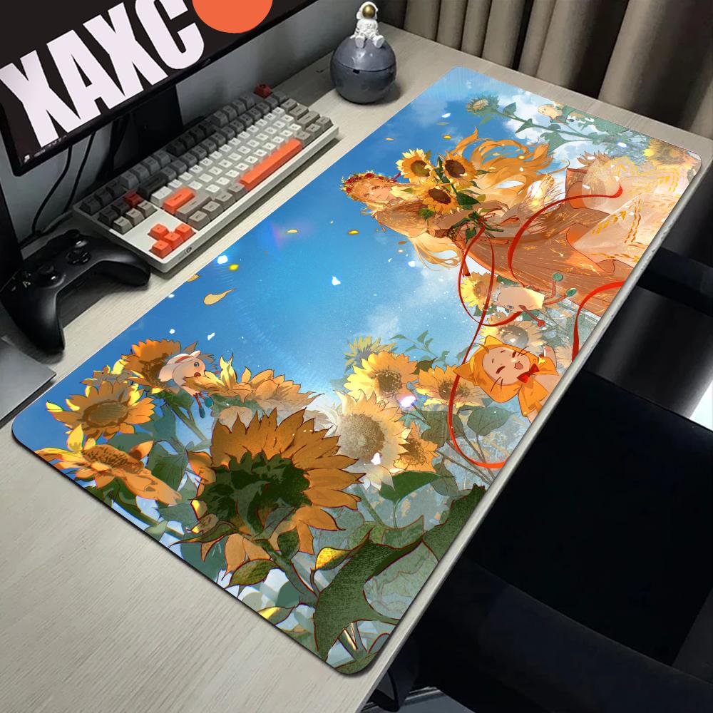Mouse Pad Anime Girl HD Print Mousepad Laptop Gamer Infinity Kawaii Extended Desk Mat PC Nikki Gaming Cute Keyboard Pad