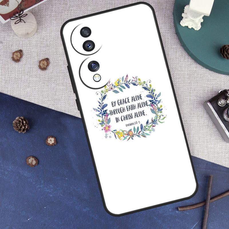 Bible Verse Jesus Christ Christian Case For Honor Magic 7 6 5 8 Pro Cover For Honor 400 200 50 70 90 Lite X8a X8b X9a X9b X9c