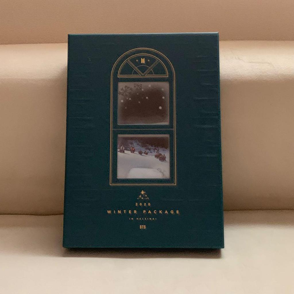 [USED] BTS 2020 winter package DVD Seagreen with Japanese subtitles