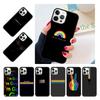 Lesbian LGBT Rainbow Pride Coque Shell For iPhone 17 Air 15 16 14 13 12 Pro Max 11 Pro Max Plus Phone Case Cover