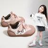Girls' Moral Training Shoes 2025 Spring and Autumn New Classmates' Sports Shoes Board Shoes Girls' Shoes Soft-soled Casual Shoes Baby Shoes