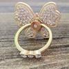New Diamond Butterfly Finger Ring Mobile Phone Holder 360 Rotating Universal Desktop Bracket Phone Accessories 5
