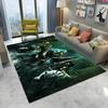 3D Retro BioShock Game Gamer HD Carpet Rug for Home Living Room Bedroom Sofa Doormat Decor,kids Play Area Rug Non-slip Floor Mat